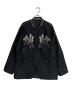 TAAKK（ターク）の古着「BACK EMBROIDERY JACKET」｜ブラック