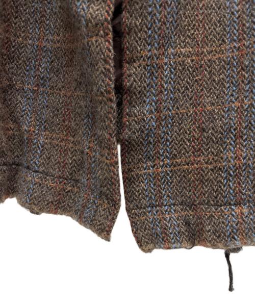 UNDERCOVER（アンダーカバー）UNDERCOVER (アンダーカバー) 縮絨ウールジップアップステンカラーコート グリーン サイズ:5の古着・服飾アイテム