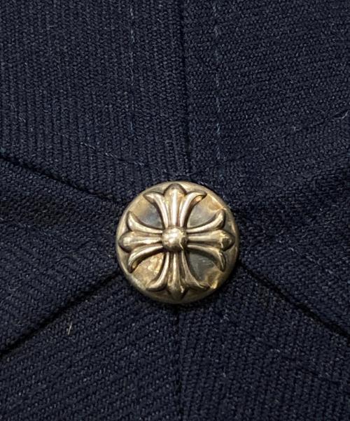 CHROME HEARTS（クロムハーツ）CHROME HEARTS (クロムハーツ) CH刺繍クベースボールキャップ ネイビー サイズ:OSの古着・服飾アイテム