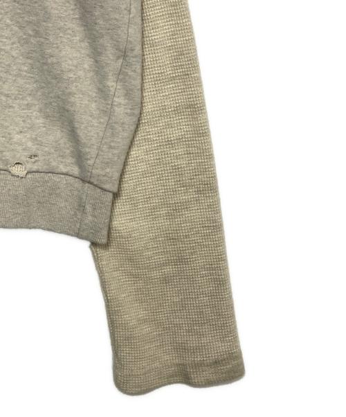 Protocol Index（プロトコルインデックス）Protocol Index (プロトコルインデックス) レイヤーカットソー ライトグレー サイズ:3の古着・服飾アイテム