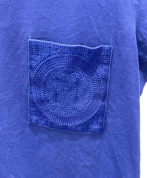 HERMES（エルメス）HERMES (エルメス) 半袖カットソー ブルー サイズ:38の古着・服飾アイテム