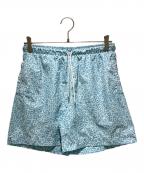HERMESエルメス）の古着「All-Over Print Shorts/総柄ハーフパンツ」｜ブルー