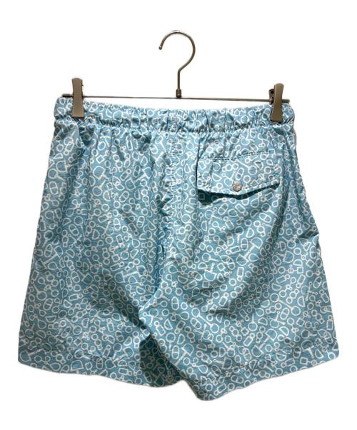 HERMES（エルメス）HERMES (エルメス) All-Over Print Shorts/総柄ハーフパンツ ブルー サイズ:Sの古着・服飾アイテム