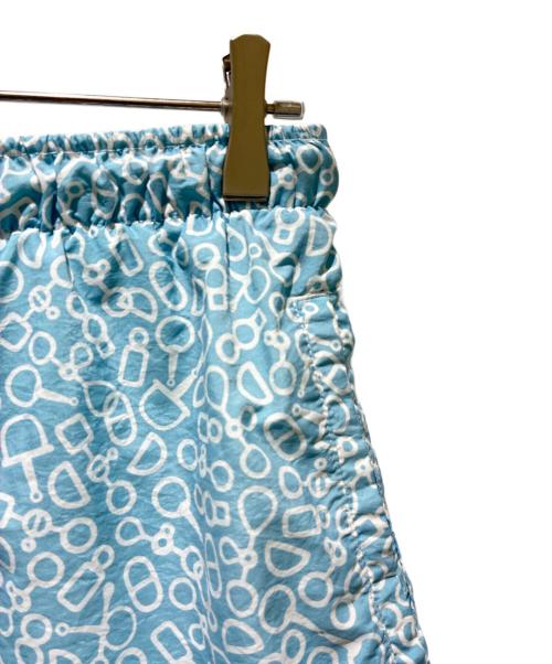 HERMES（エルメス）HERMES (エルメス) All-Over Print Shorts/総柄ハーフパンツ ブルー サイズ:Sの古着・服飾アイテム