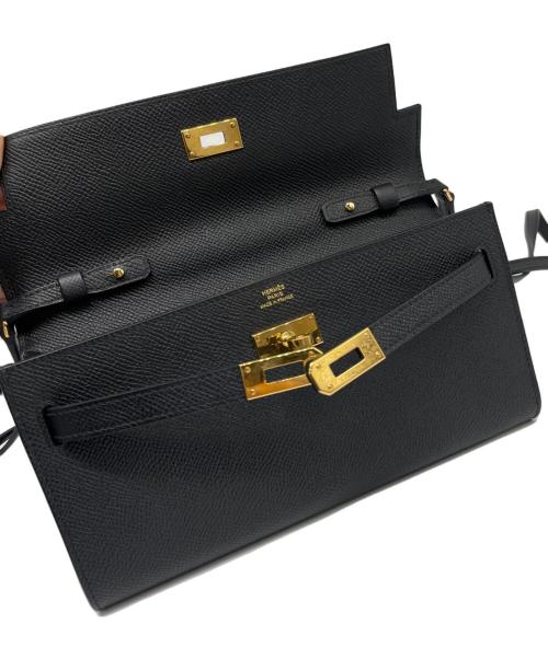 HERMES（エルメス）HERMES (エルメス) ケリートゥーゴー ブラックの古着・服飾アイテム