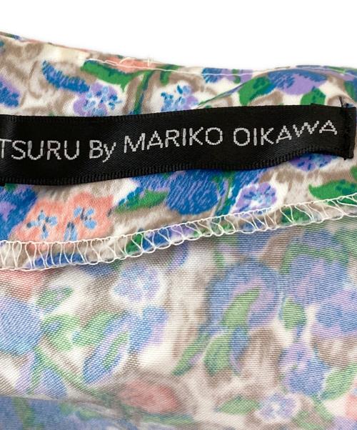 TSURU by MARIKO OIKAWA（ツルバイマリコオイカワ）TSURU by MARIKO OIKAWA (ツルバイマリコオイカワ) チュニックブラウス スカイブルー サイズ:Fの古着・服飾アイテム