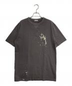Diorディオール）の古着「刺繍ロゴTシャツ」｜ライトグレー