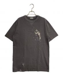 Dior（ディオール）の古着「刺繍ロゴTシャツ」｜ライトグレー