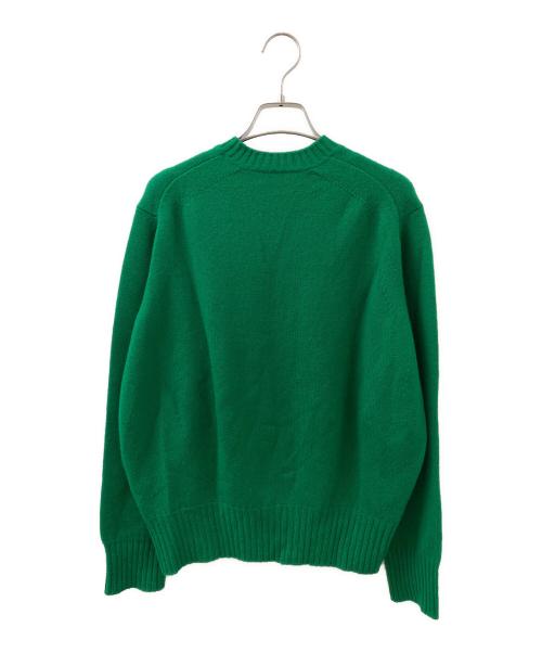 DRAWER（ドゥロワー）DRAWER (ドゥロワー) クルーネックプルオーバー グリーン サイズ:1の古着・服飾アイテム