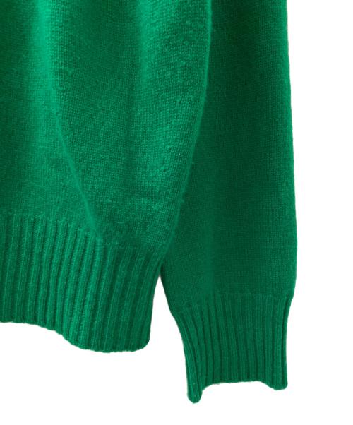 DRAWER（ドゥロワー）DRAWER (ドゥロワー) クルーネックプルオーバー グリーン サイズ:1の古着・服飾アイテム