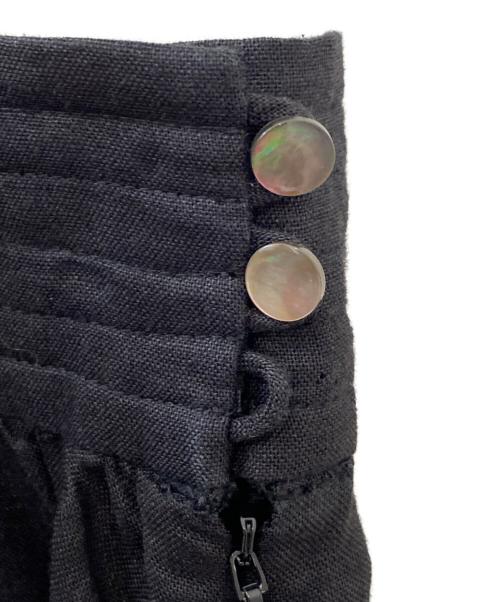 Ron Herman（ロンハーマン）Ron Herman (ロンハーマン) リネンコットンスカート ブラック サイズ:XSの古着・服飾アイテム