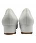 中古・古着 Manolo Blahnik (マノロブラニク) レザーパンプス ホワイト サイズ:361/2：30000円