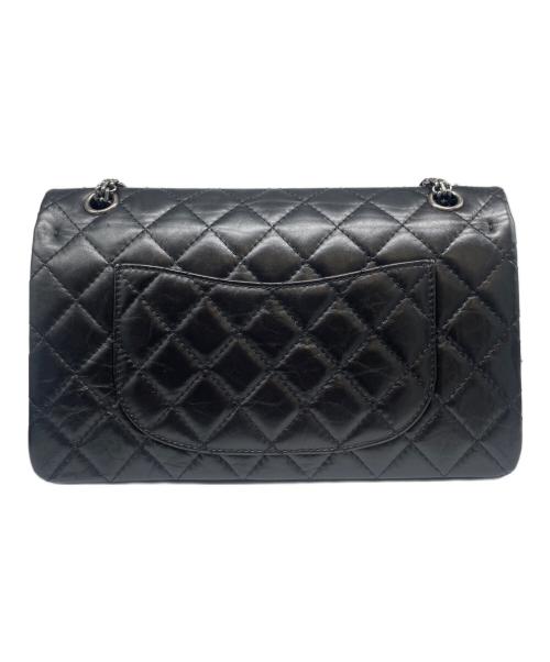 CHANEL（シャネル）CHANEL (シャネル) 2.55 リイシュー マトラッセ ショルダーバッグ ブラックの古着・服飾アイテム
