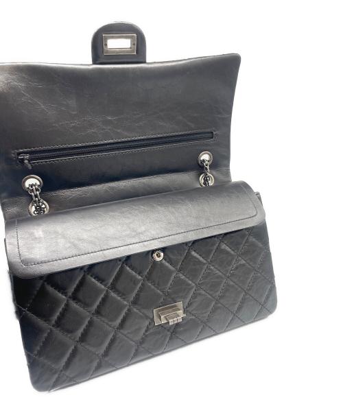 CHANEL（シャネル）CHANEL (シャネル) 2.55 リイシュー マトラッセ ショルダーバッグ ブラックの古着・服飾アイテム