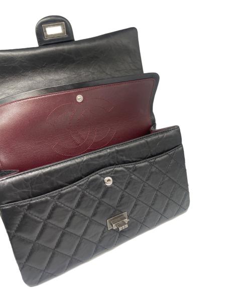 CHANEL（シャネル）CHANEL (シャネル) 2.55 リイシュー マトラッセ ショルダーバッグ ブラックの古着・服飾アイテム