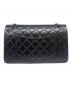 CHANEL (シャネル) 2.55 リイシュー マトラッセ ショルダーバッグ ブラック：600000円