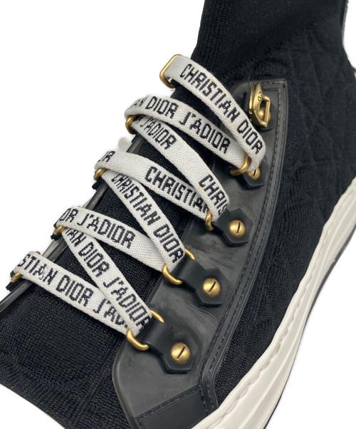 Christian Dior（クリスチャン ディオール）Christian Dior (クリスチャン ディオール) Walk'n'Dior /J'ADIOR ブラック×ホワイト サイズ:38の古着・服飾アイテム