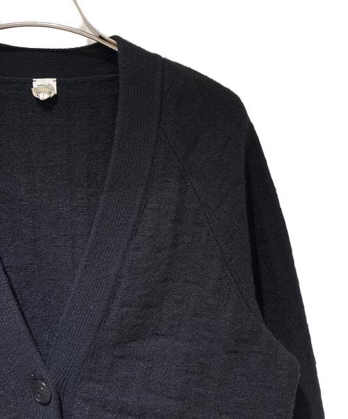 HERMES（エルメス）HERMES (エルメス) Hジャガード ニットカーディガン ブラック サイズ:34の古着・服飾アイテム