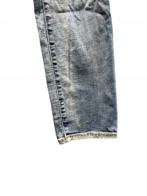 DSQUARED2（ディースクエアード）DSQUARED2 (ディースクエアード) ダメージ加工デニムパンツ スカイブルー サイズ:46の古着・服飾アイテム