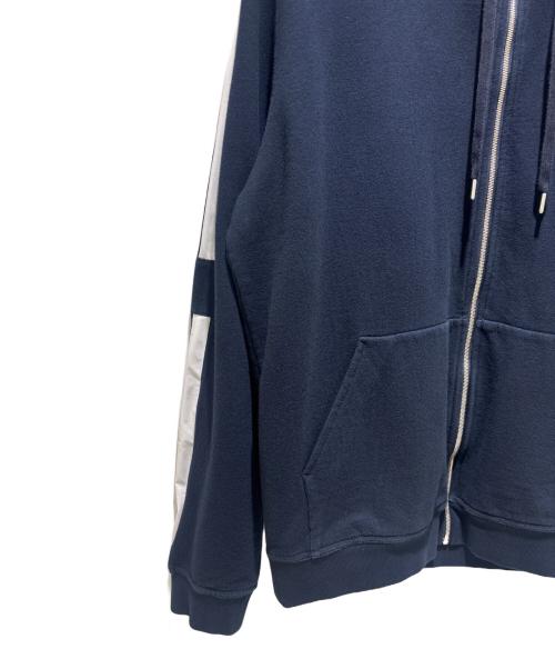 HERMES（エルメス）HERMES (エルメス) ジップパーカー ネイビー サイズ:XLの古着・服飾アイテム