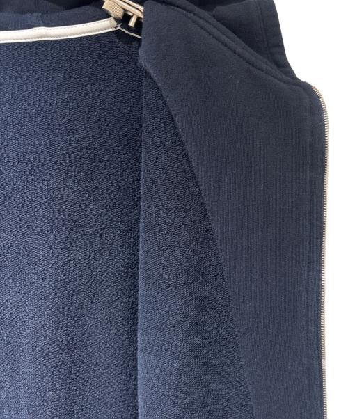 HERMES（エルメス）HERMES (エルメス) ジップパーカー ネイビー サイズ:XLの古着・服飾アイテム