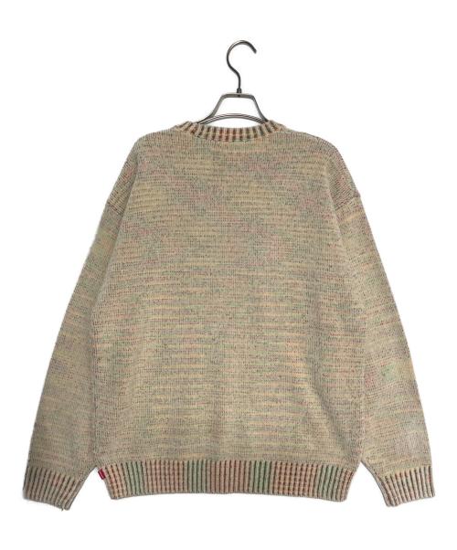 SUPREME（シュプリーム）Supreme (シュプリーム) 24SS Contrast Arc Sweater ベージュ サイズ:Lの古着・服飾アイテム