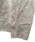 中古・古着 HERMES (エルメス) カシミヤ混ハーフジップニット/Cashmere Blend Half-Zip Knit Sweater ライトグレー サイズ:XL：50000円