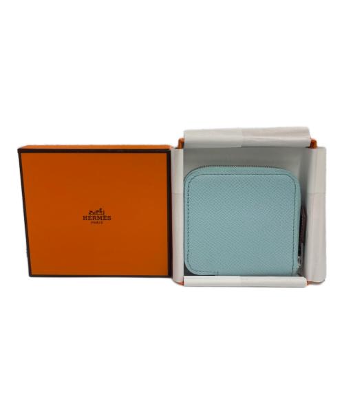 HERMES（エルメス）HERMES (エルメス) アザップ コンパクトミニ シルクイン ブルー系 サイズ:mini/ミニの古着・服飾アイテム