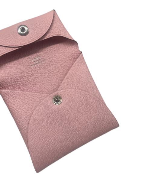 HERMES（エルメス）HERMES (エルメス) バスティア コインケース ローズエテの古着・服飾アイテム