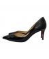 Christian Louboutin (クリスチャン・ルブタン) パテントパンプス ブラック サイズ:37：22000円
