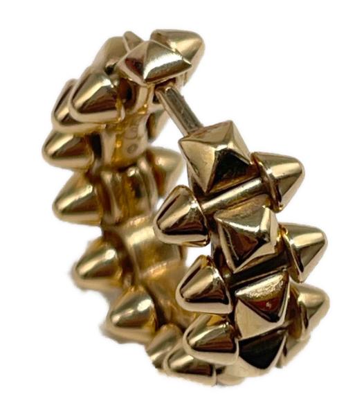 Cartier（カルティエ）Cartier (カルティエ) クラッシュ ドゥ カルティエ フープ イヤリング ミニモデルの古着・服飾アイテム