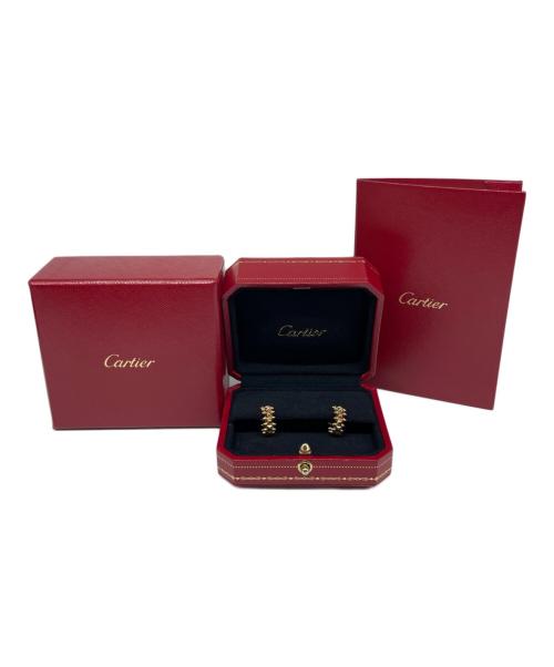 Cartier（カルティエ）Cartier (カルティエ) クラッシュ ドゥ カルティエ フープ イヤリング ミニモデルの古着・服飾アイテム