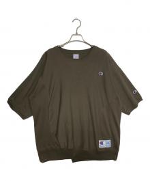 Champion×UNDERCOVER（チャンピオン×アンダーカバー）の古着「半袖スウェット」｜カーキ