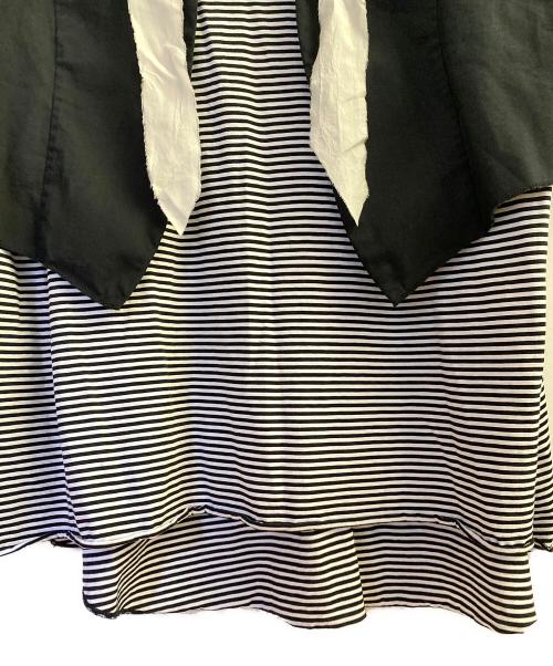 UNDERCOVER（アンダーカバー）UNDERCOVER (アンダーカバー) 半袖カットソー ブラック×ホワイト サイズ:2の古着・服飾アイテム
