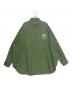 RAF SIMONS（ラフシモンズ）の古着「R PIN OVERSIZED DENIM SHIRT」｜カーキ