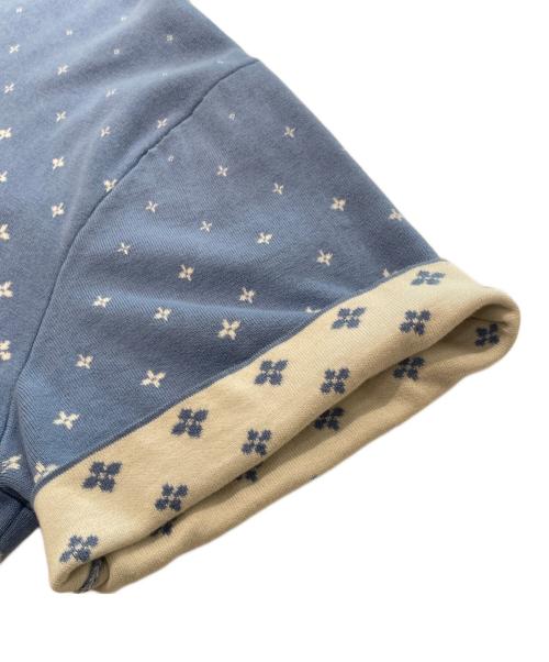 LOUIS VUITTON（ルイ ヴィトン）LOUIS VUITTON (ルイ ヴィトン) 25SS モノグラム総柄ニットTシャツ スカイブルー サイズ:Lの古着・服飾アイテム