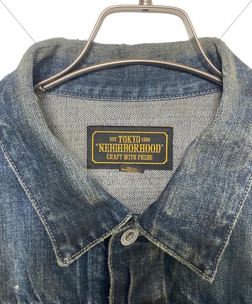 NEIGHBORHOOD（ネイバーフッド）NEIGHBORHOOD (ネイバーフッド) SAVAGE STOCKMAN TYPE-A インディゴ サイズ:Lの古着・服飾アイテム