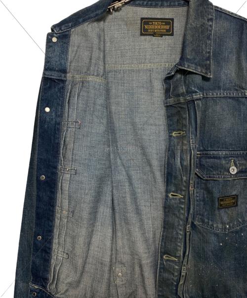 NEIGHBORHOOD（ネイバーフッド）NEIGHBORHOOD (ネイバーフッド) SAVAGE STOCKMAN TYPE-A インディゴ サイズ:Lの古着・服飾アイテム