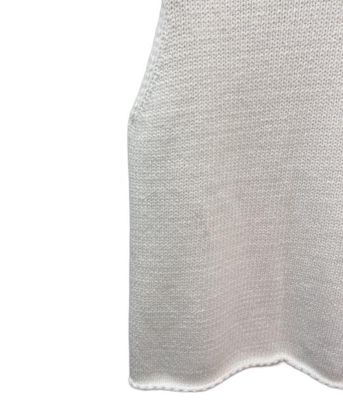 Ron Herman（ロンハーマン）Ron Herman (ロンハーマン) ORGANIC JOHN PATRICK コットンニットベスト ホワイト サイズ:Freeの古着・服飾アイテム