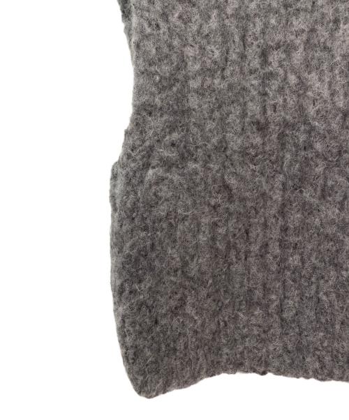 CECILIE BAHNSEN（セシリーバンセン）CECILIE BAHNSEN (セシリーバンセン) ノースリーブニット グレー サイズ:XS/Sの古着・服飾アイテム
