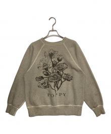 SAINT MICHAEL（セントマイケル）の古着「CREW SWEAT FLOWER」｜グレー