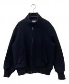 BLAMINKブラミンク）の古着「ジップジャケット」｜ブラック