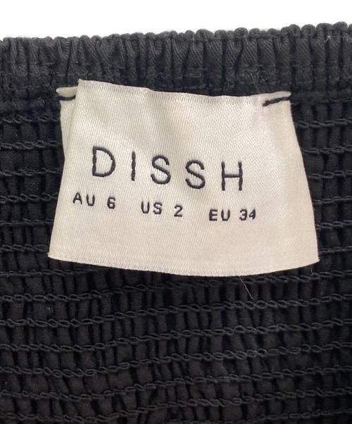 DISSH（ディッシュ）DISSH (ディッシュ) 切り替えワンピース ベージュ×ブラック サイズ:34の古着・服飾アイテム