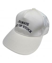 always out of stock（オールウェイズ アウト オブ ストック）の古着「キャップ」｜アイボリー