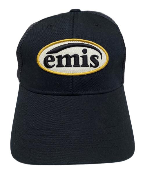 emis（エミス）emis (エミス) キャップ ブラックの古着・服飾アイテム
