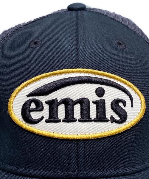 emis（エミス）emis (エミス) キャップ ブラックの古着・服飾アイテム