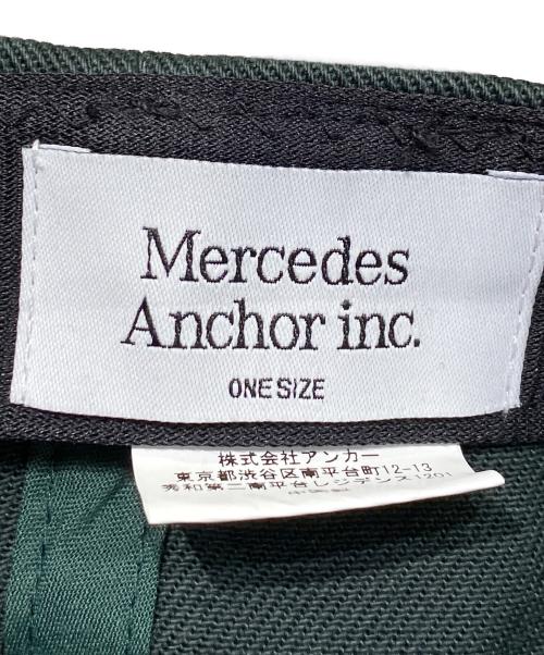 mercedes anchor inc.（メルセデス アンカー インク）Mercedes Anchor Inc. (メルセデス アンカー インク) キャップ グリーンの古着・服飾アイテム