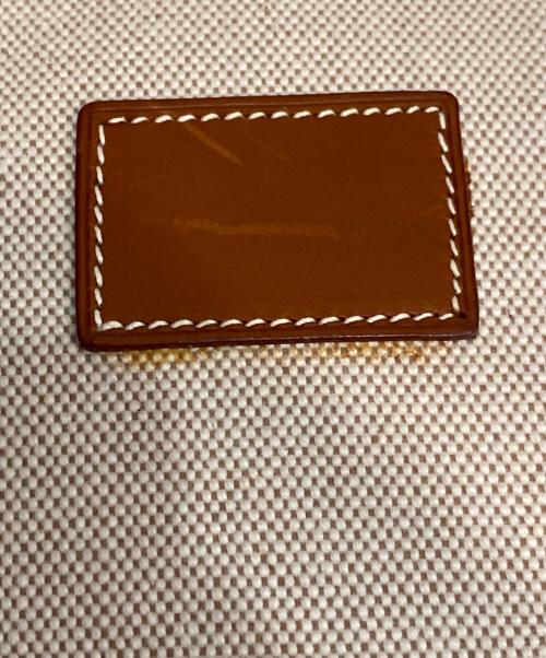 HERMES（エルメス）HERMES (エルメス) カバ35 アイボリー×ゴールド サイズ:35の古着・服飾アイテム