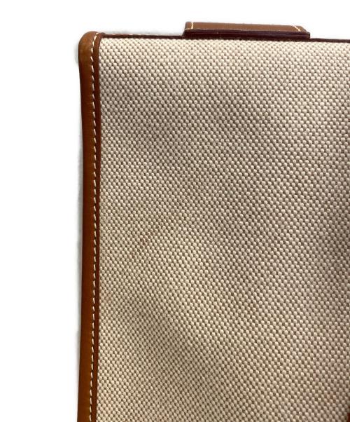 HERMES（エルメス）HERMES (エルメス) カバ35 アイボリー×ゴールド サイズ:35の古着・服飾アイテム