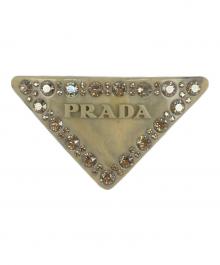 PRADA（プラダ）の古着「プレキシガラス ヘアクリップ」｜アイボリー